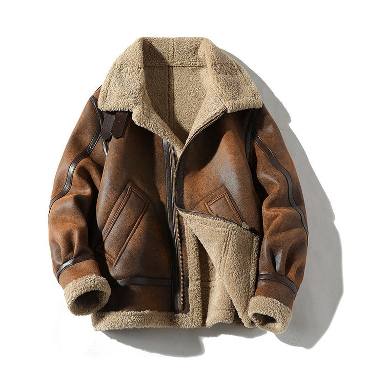 H&F Lamb Fur Coat c