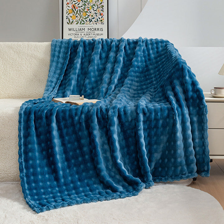 Bubble Flannel Air Conditioner Blanket ♡ Free Shipping