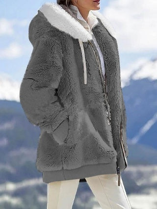 Hooded Warm Plush Jacket