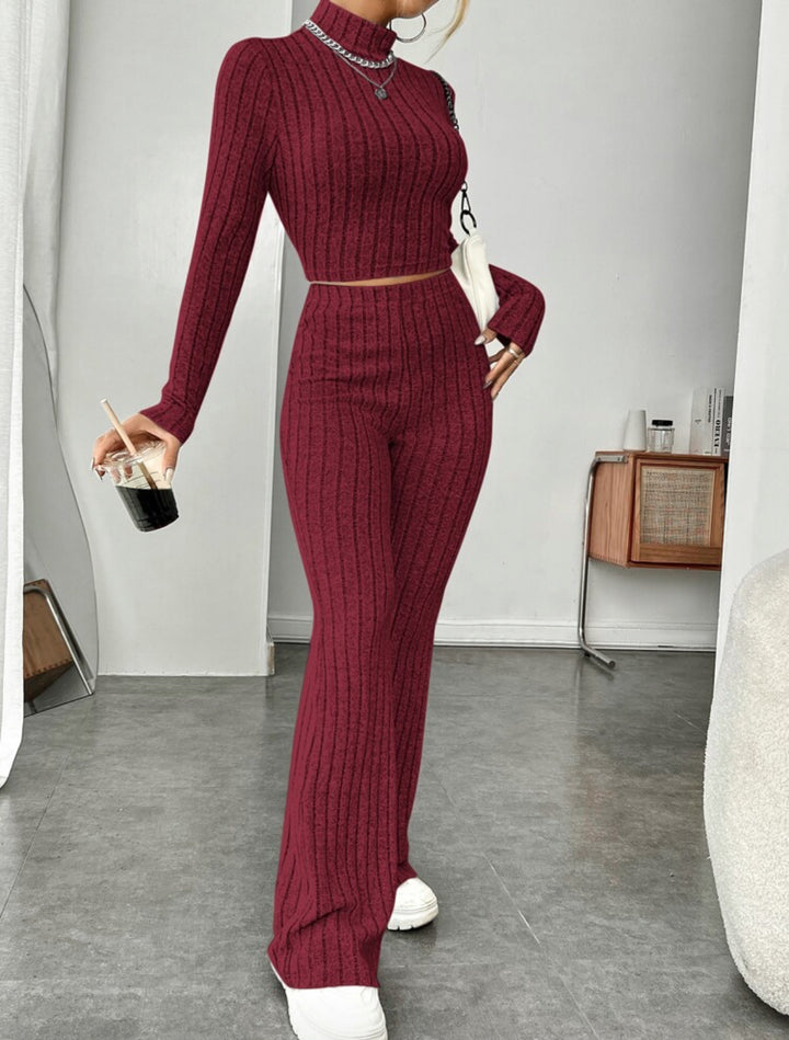 H&F Turtleneck Trouser Suit c