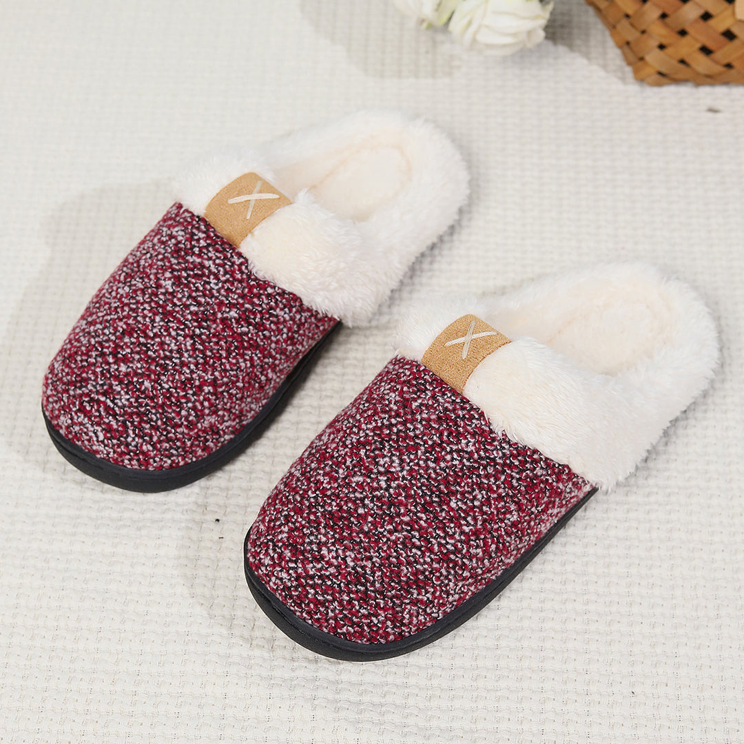 H&F Fluffy Cotton Slippers c
