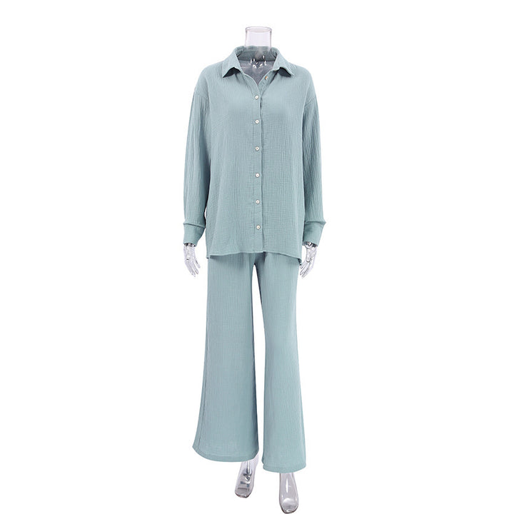 H&F Gauze Loose Pajamas c