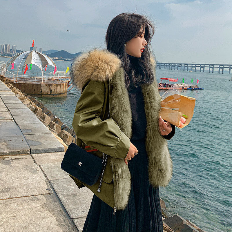 Thick Padded Winter Fashion All-match Padded Jacket