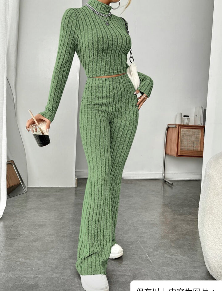 H&F Turtleneck Trouser Suit c