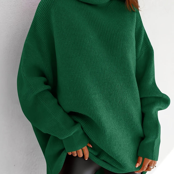 Oversized Turtleneck Sweater