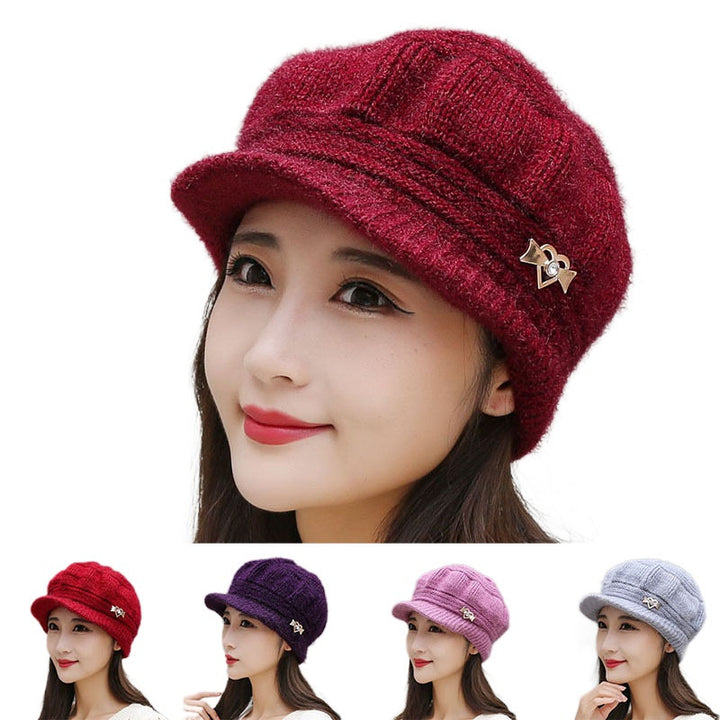H&F Knitted Wool Beret c
