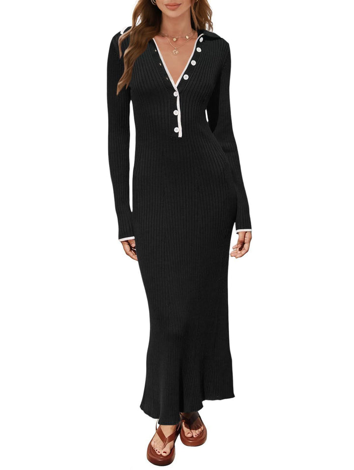 H&F Polo Knit Dress c