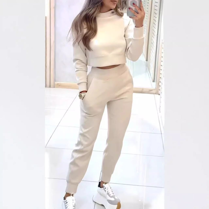 H&F High Collar Suit c