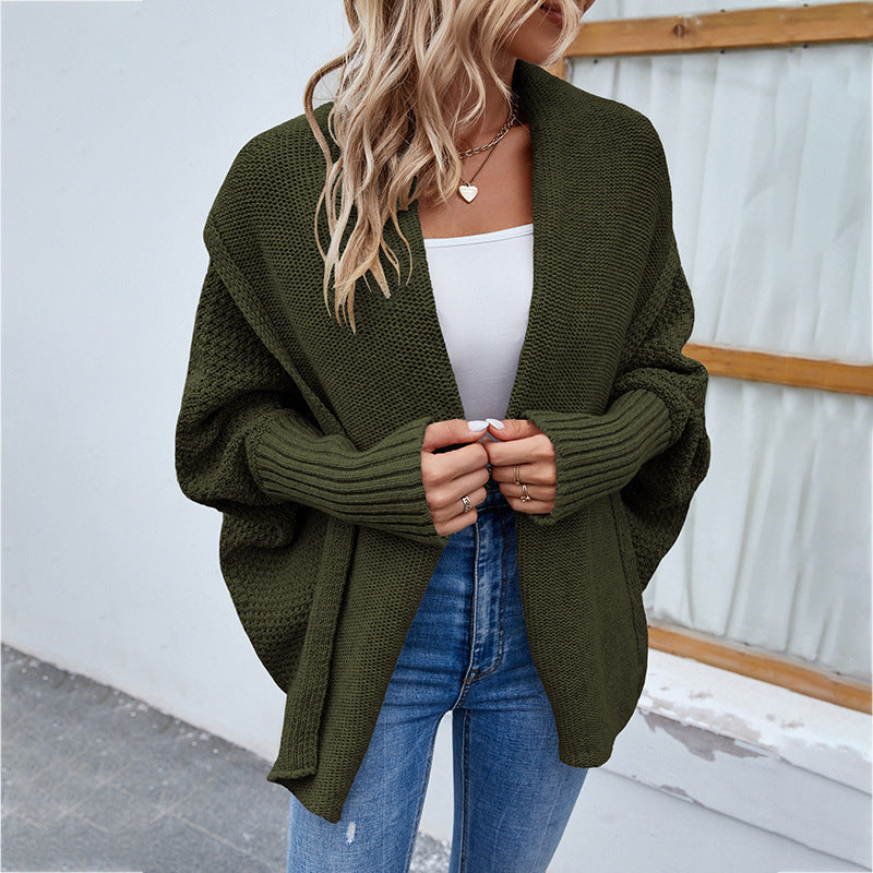 H&F Bat Lapel Cardigan c