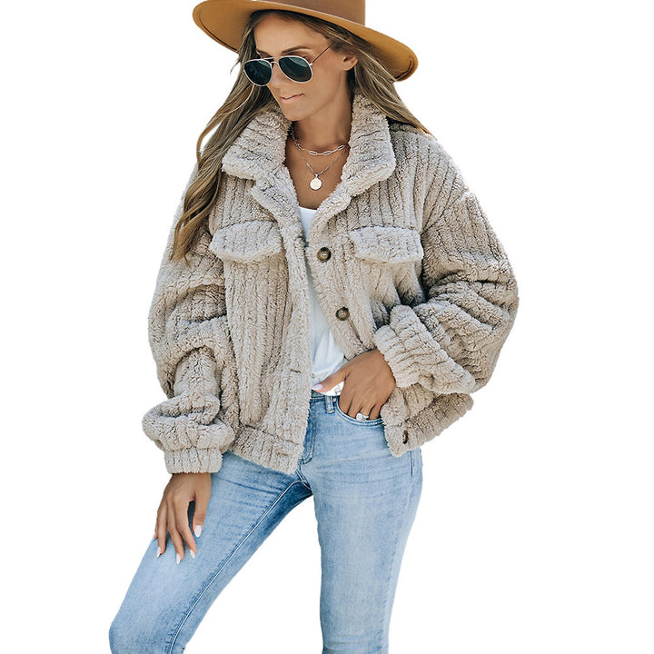 H&F Khaki Wool Coat c