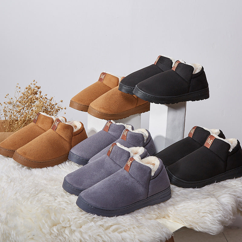 H&F Furry Plush Slippers c