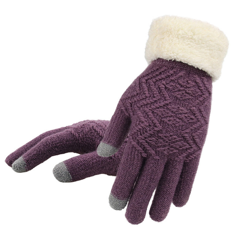 H&F Winter Knit Gloves c