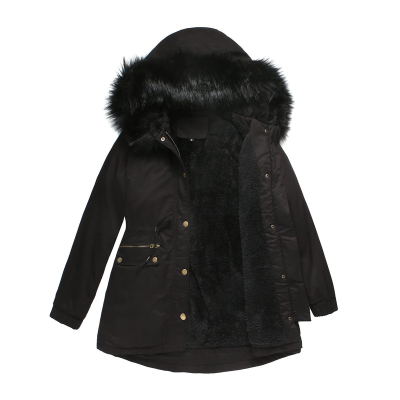 H&F Hooded Fur Cotton c