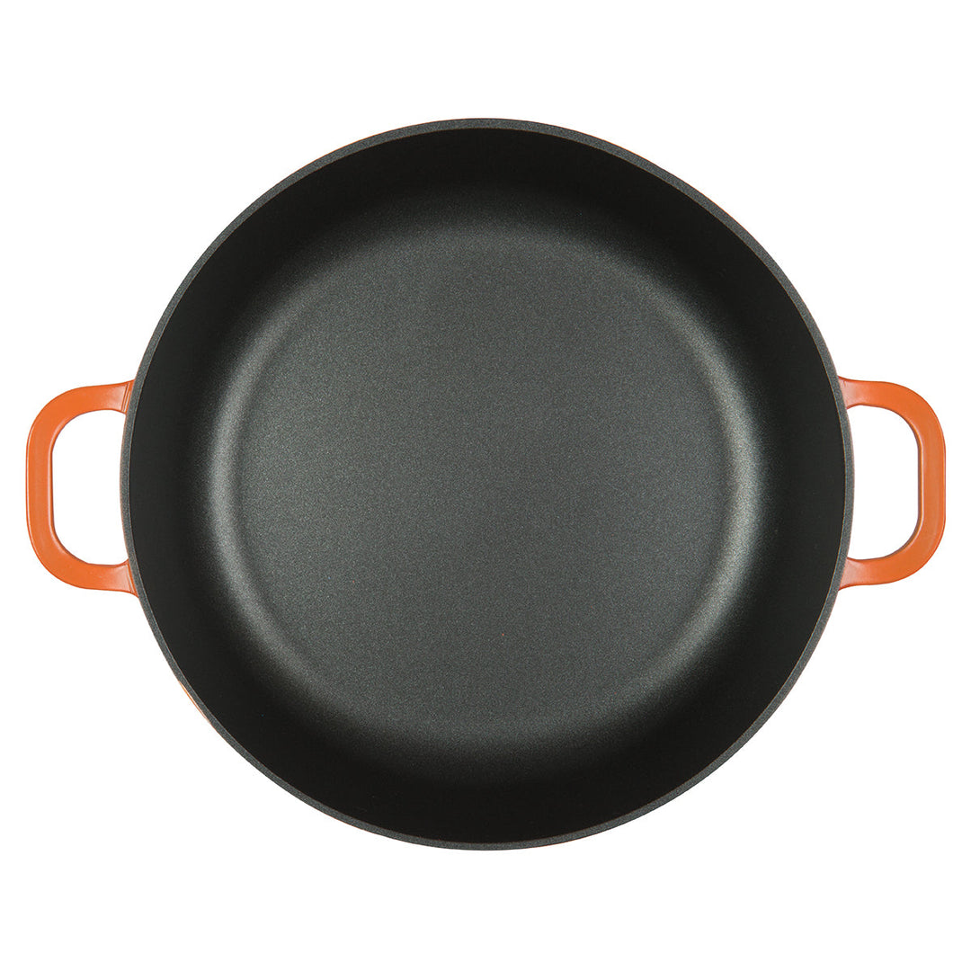 MASTERPAN Nonstick Dutch Casserole, Orange 3 Qt. 11" (28cm)