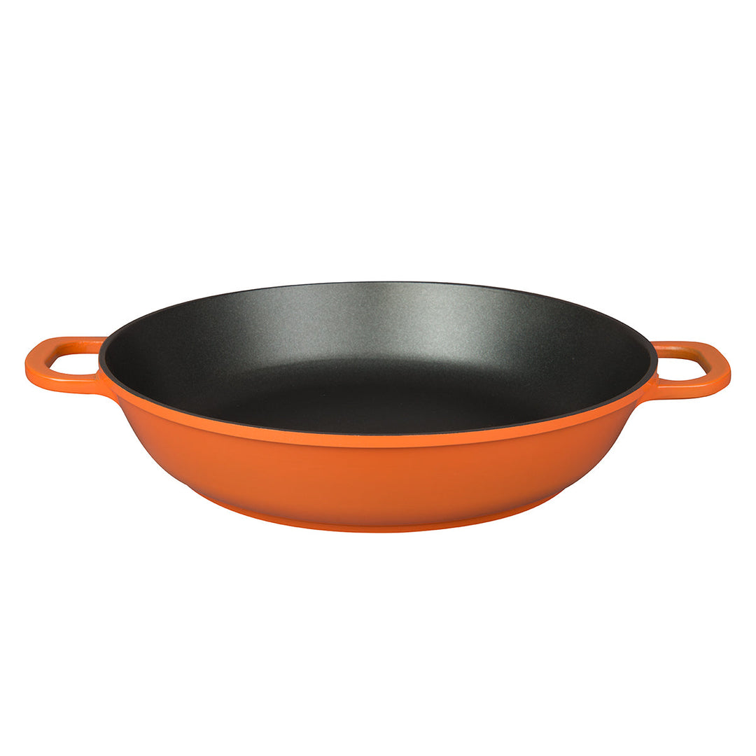 MASTERPAN Nonstick Dutch Casserole, Orange 3 Qt. 11" (28cm)