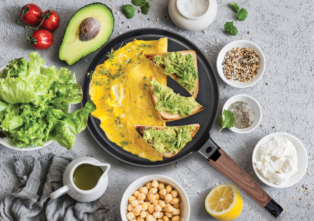 MASTERPAN Nonstick Crepe Pan and Griddle, 11" (28cm)