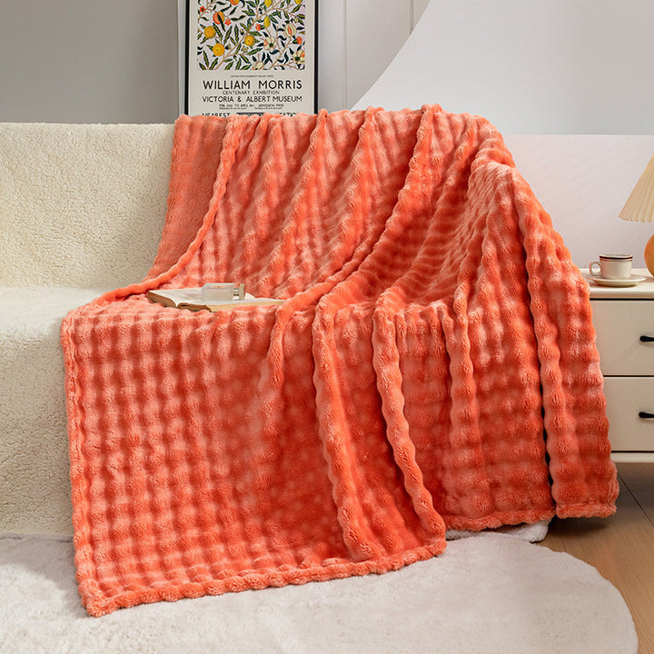 Bubble Flannel Air Conditioner Blanket ♡ Free Shipping