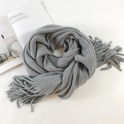H&F Tassel Wool Scarf c