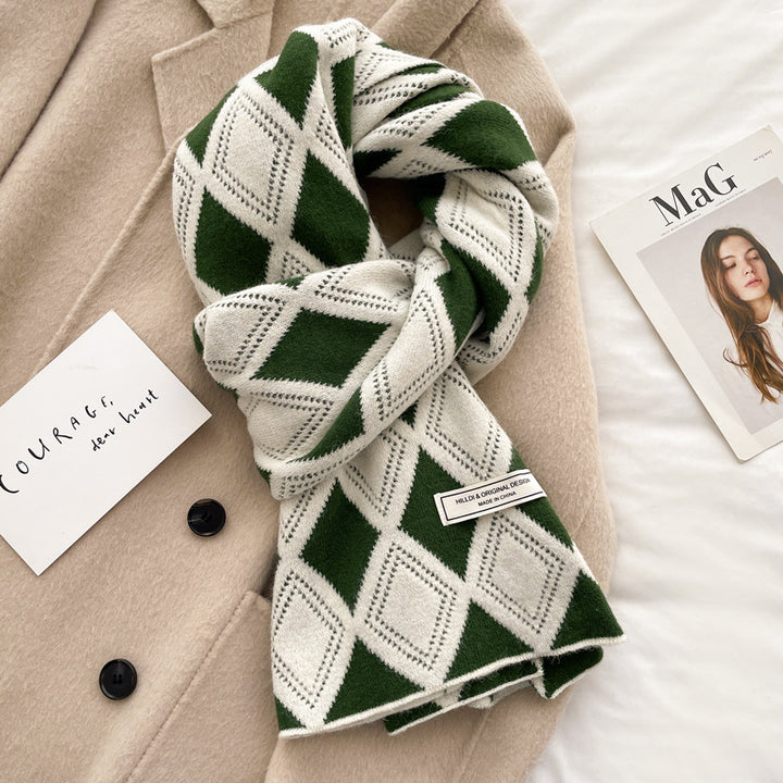 H&F Wool Scarf Camel c
