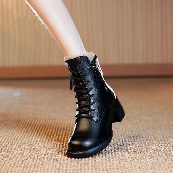 H&F Thick Ankle Boots c