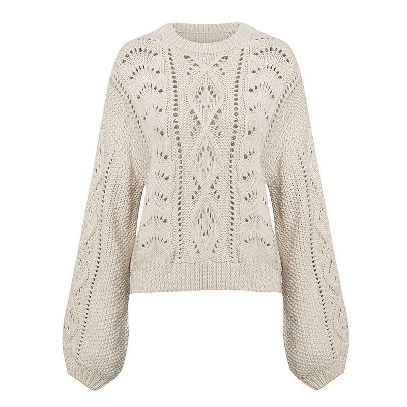H&F Hollow Twist Sweater c