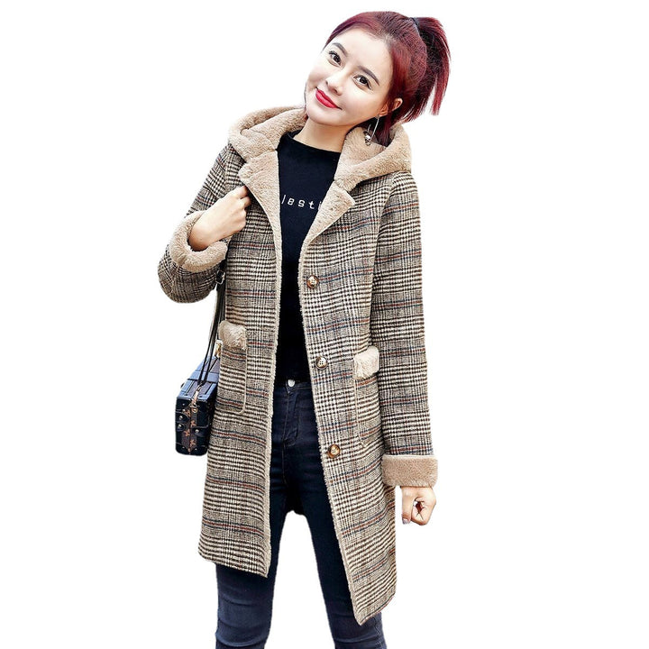 H&F Thick Hooded Woolen c