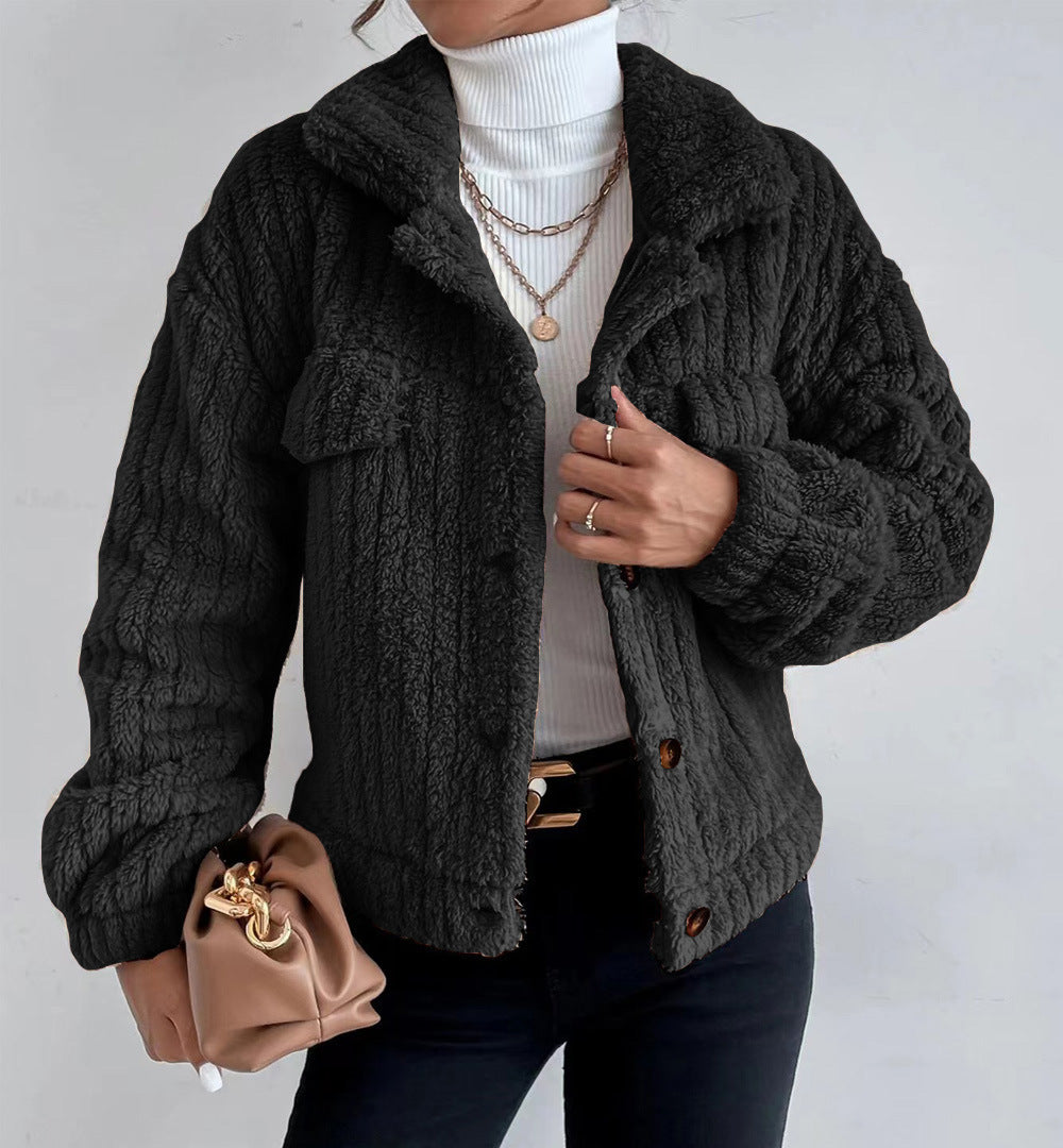 H&F Rabbit Plush Jacket c