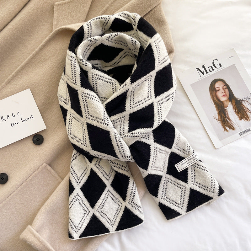 H&F Wool Scarf Camel c