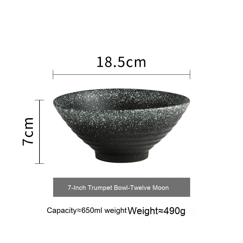 Spice-Dusted Ramen Ceramic Bowl