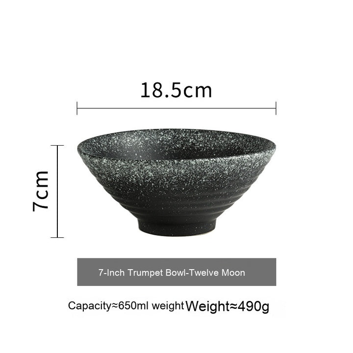 Spice-Dusted Ramen Ceramic Bowl
