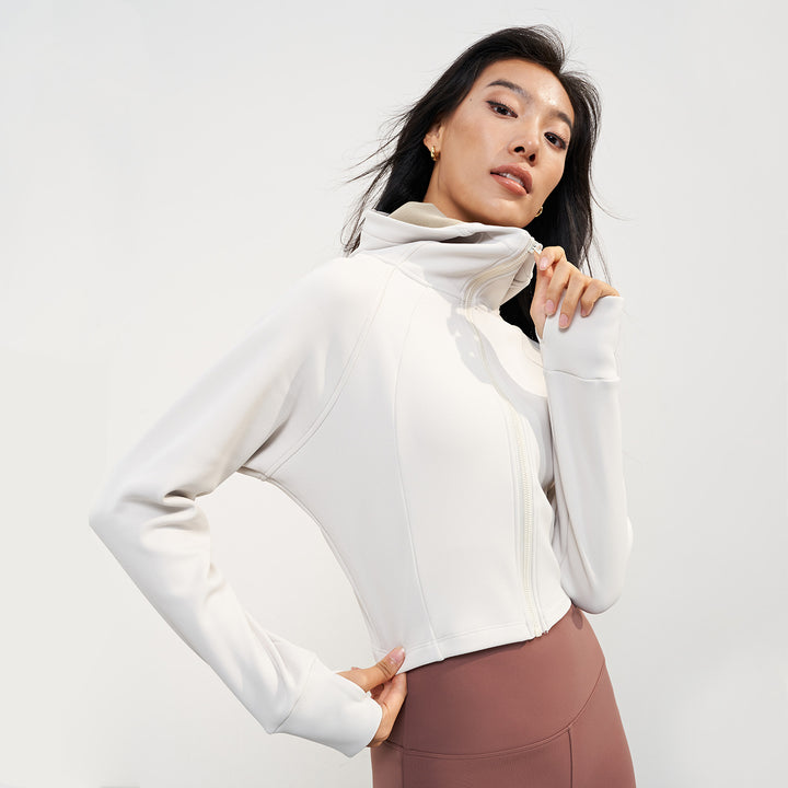 H&F Fleece Yoga Jacket c