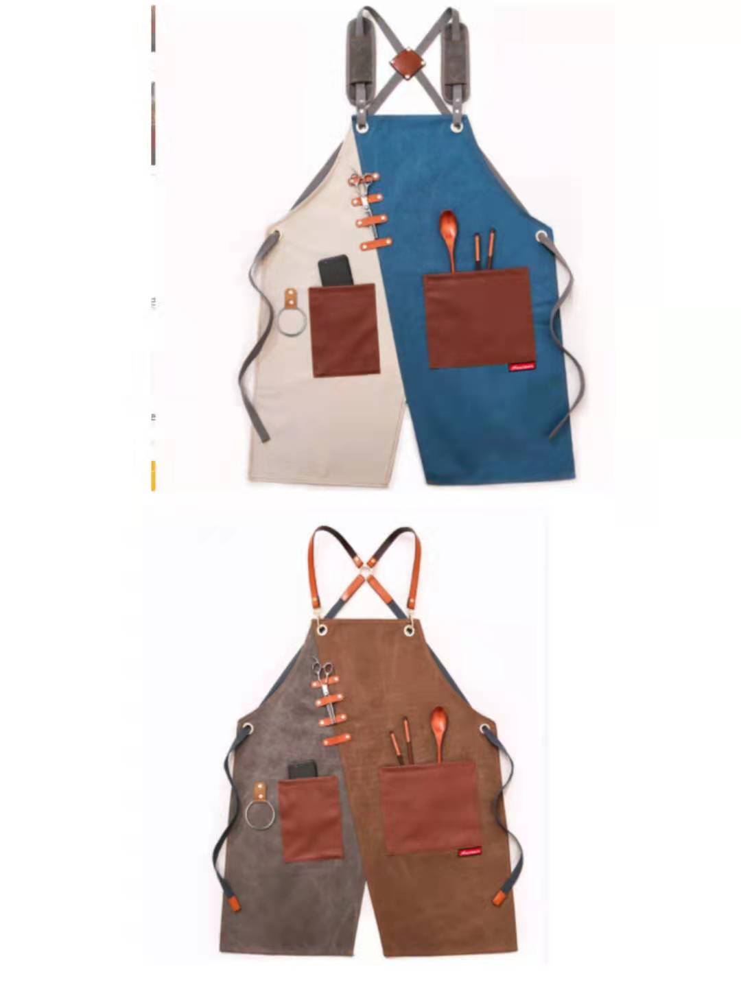 Denim Apron Work Clothes