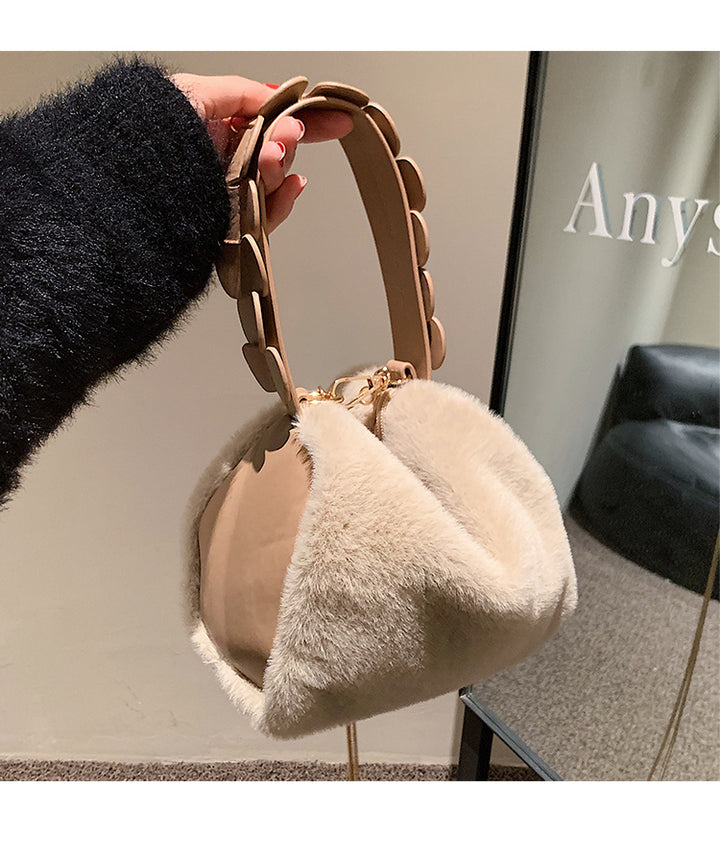 H&F Furry Small Crossbody c