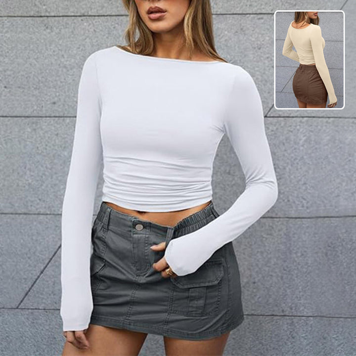 H&F Slim Round Neck c