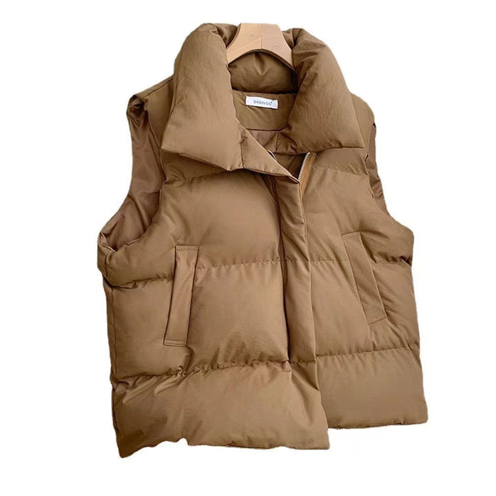 H&F Stand Collar Vest c