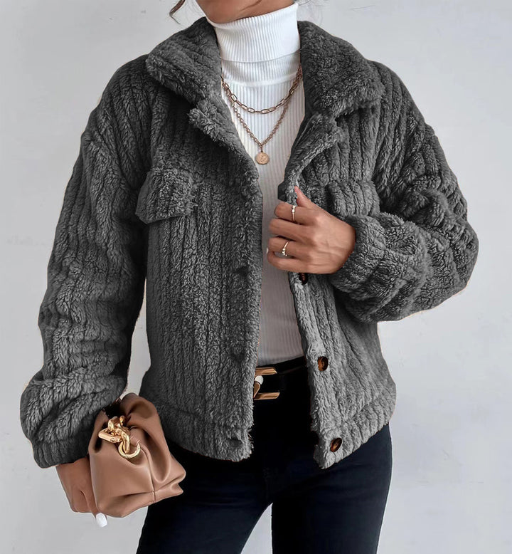 H&F Rabbit Plush Jacket c