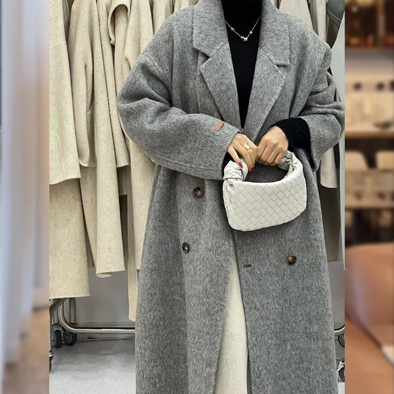 H&F Camel Wool Overcoat c