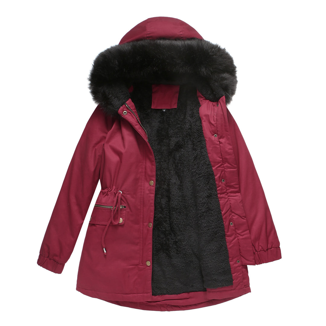 H&F Hooded Fur Cotton c