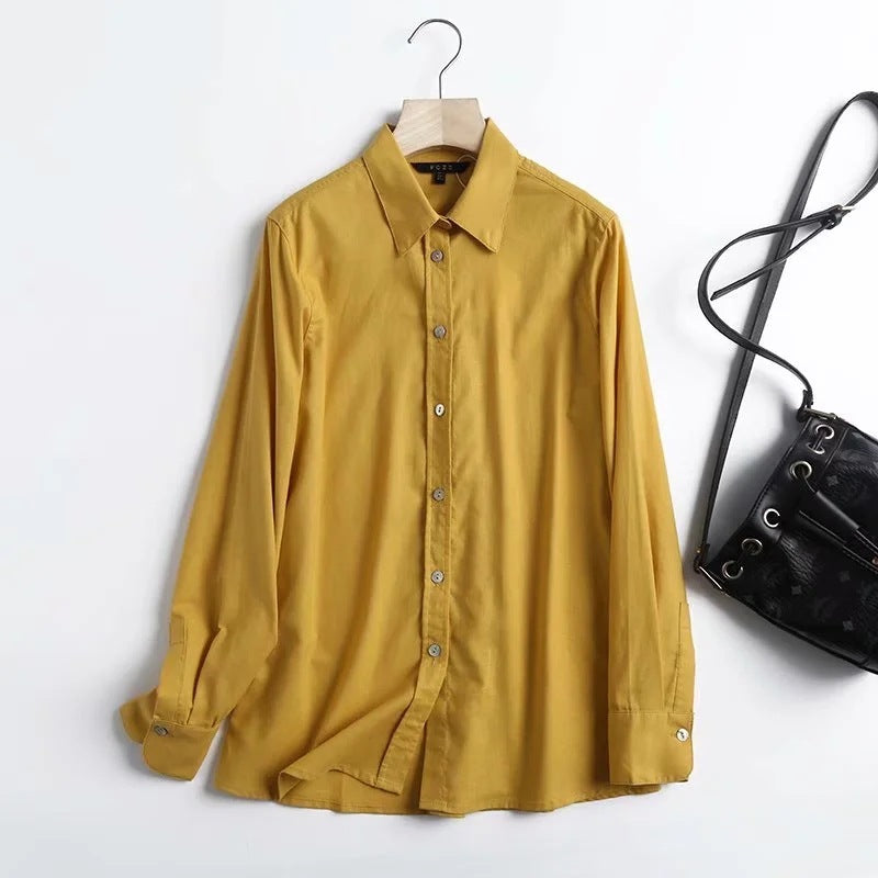 H&F Lapel Casual Shirt c