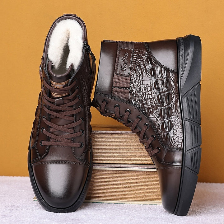 H&F Fur Warm Snow Boots c