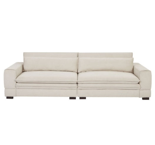 H&F Beige Fabric Sofa c