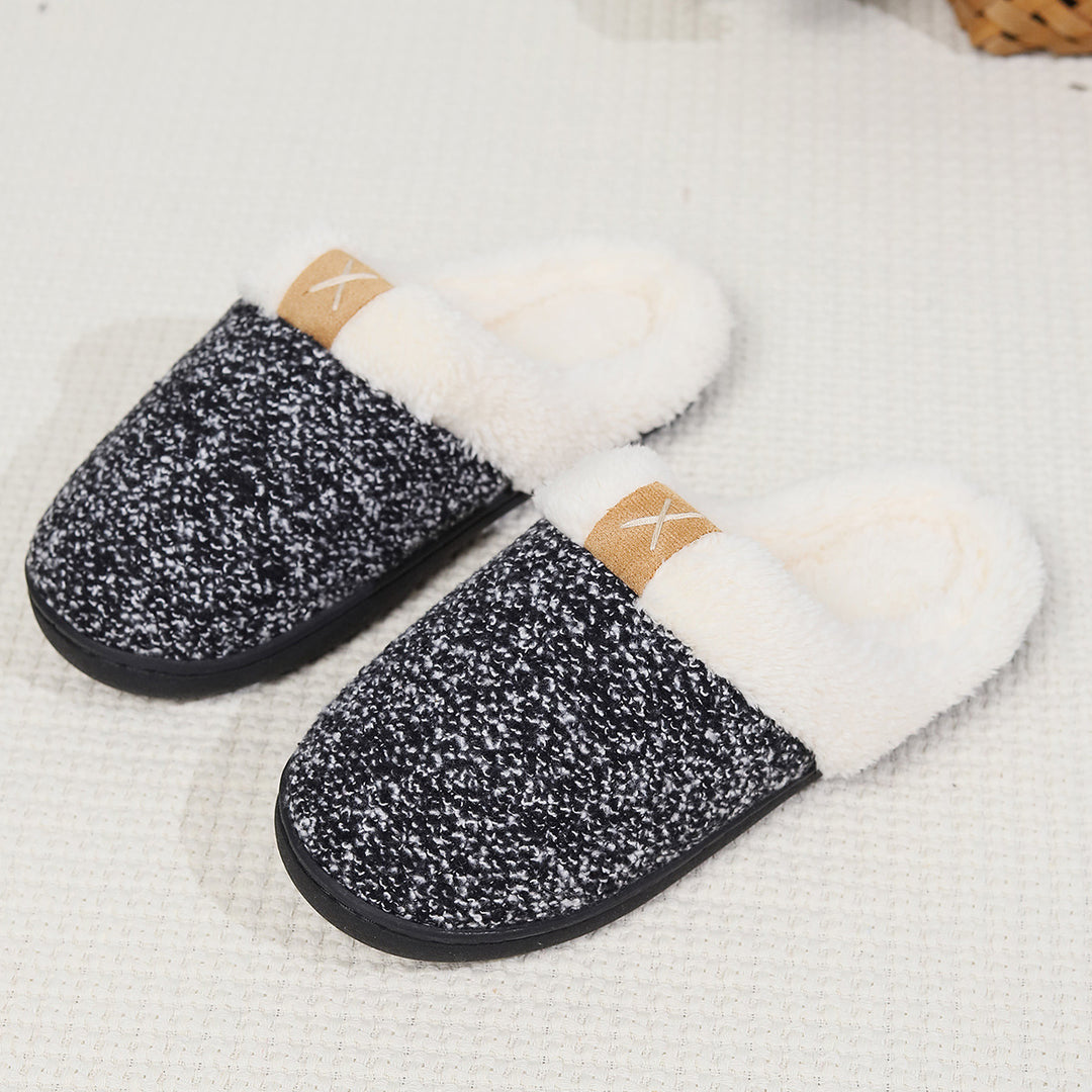 H&F Fluffy Cotton Slippers c