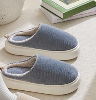 H&F Velvet Cotton Slippers c