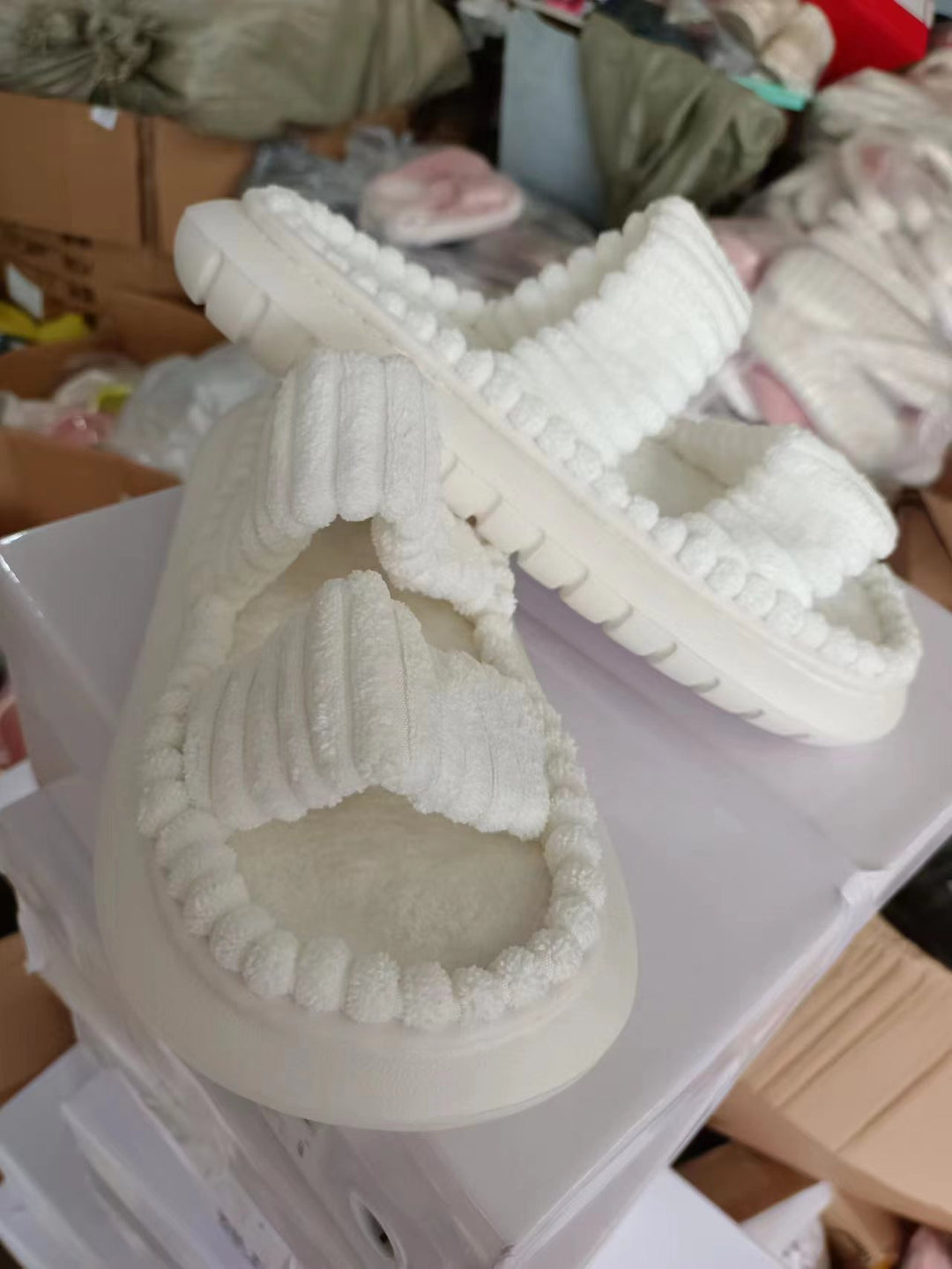 H&F Fluffy Home Slippers c
