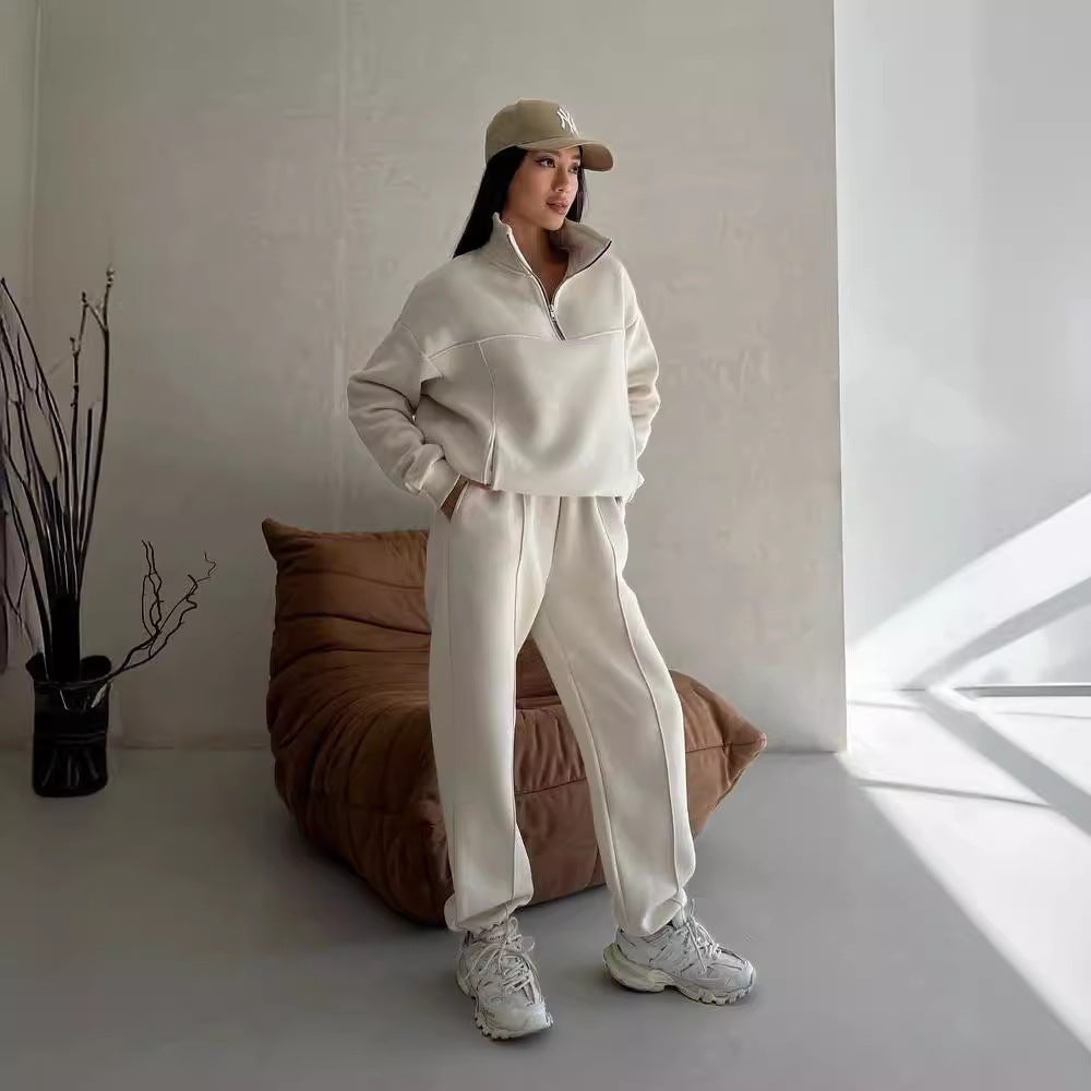 H&F Contrast Tracksuit Set c