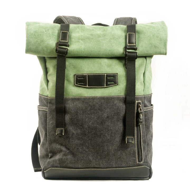 H&F Retro Canvas Backpack c