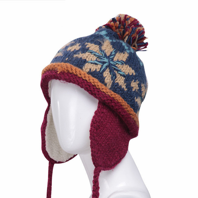 H&F Jacquard Wool Hat c