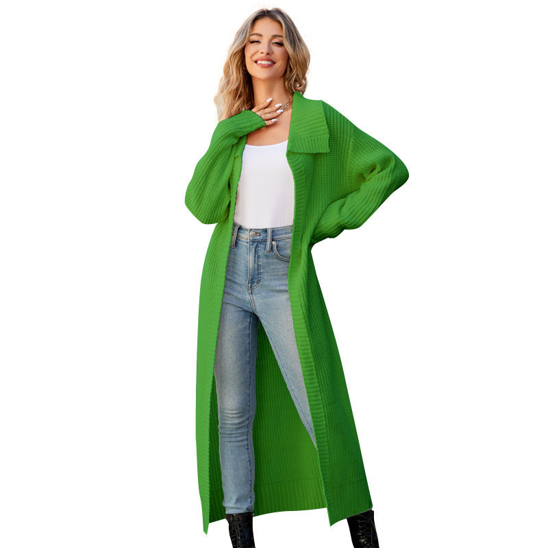 H&F Loose Polo Cardigan c