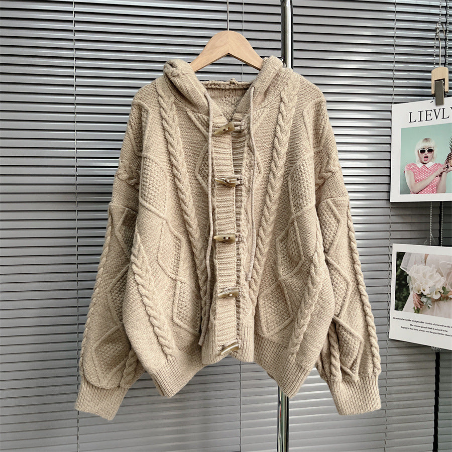 H&F Horn Button Cardigan c