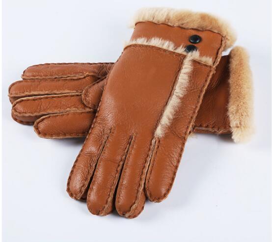 H&F Sheepskin Wind Gloves c